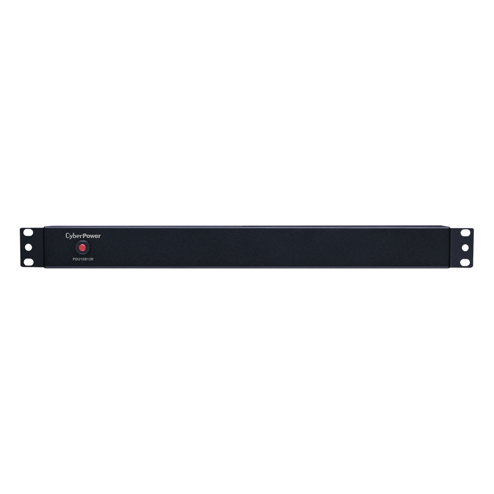 PDU Básico Para Distribución de Energía, Con 12 Tomas NEMA 5-15R Traseras, 1UR, 15 Amp, 120 Vca