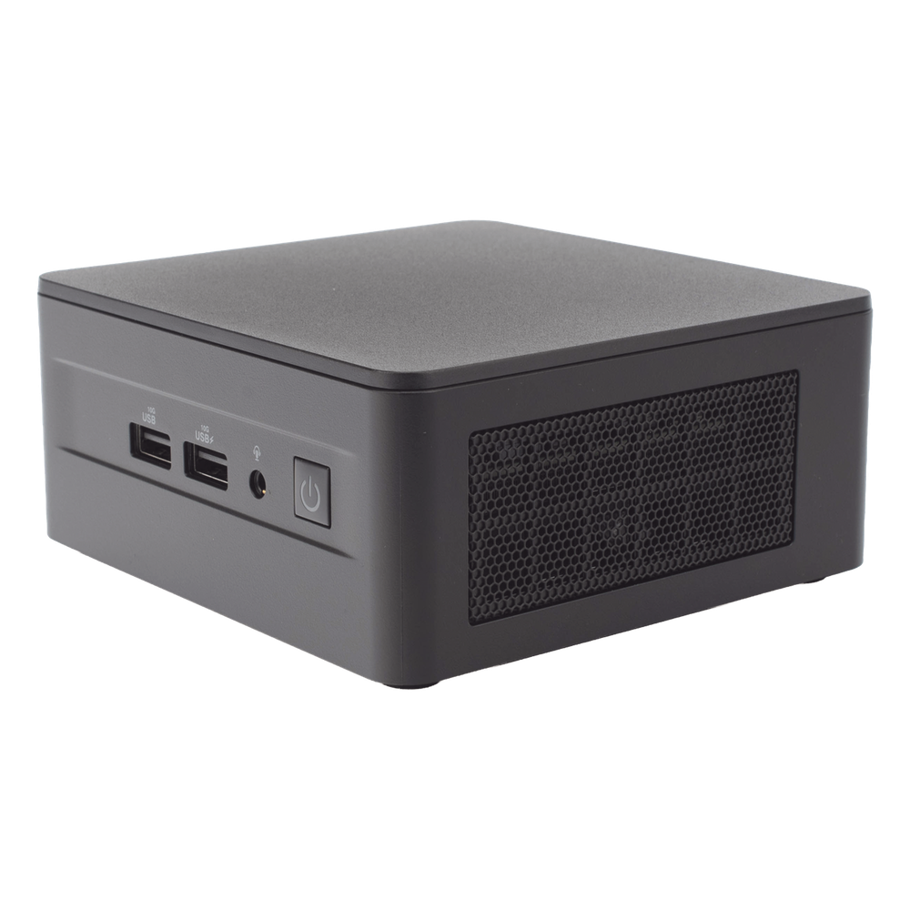 Mini PC NUC Barebone / Core i7-1360P (13 Gen) / Wi-Fi 6E + 2.5GbE / Bluetooth / No incluye Memoria RAM, SSD y S.O.  / Incluye fuente