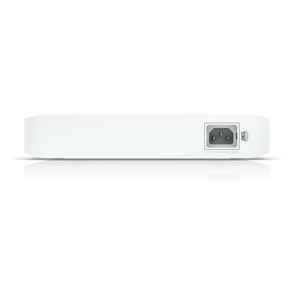 UniFi Switch Empresarial Capa 3 de 8 Puertos PoE 802.3af/at 2.5G + 2 Puertos 1/10G SFP+, 120W, Pantalla Informativa