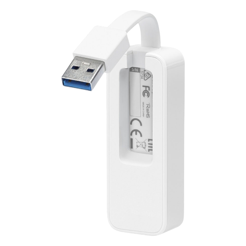 Adaptador de red Ethernet RJ45 10/100/1000Mbps a USB 3.0