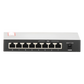 Switch PoE+ No Administrable / De Escritorio 8 puertos 10/100 Mbps / 4 puertos PoE af/at Inteligente / Presupuesto 66 W / Hasta 250 metros