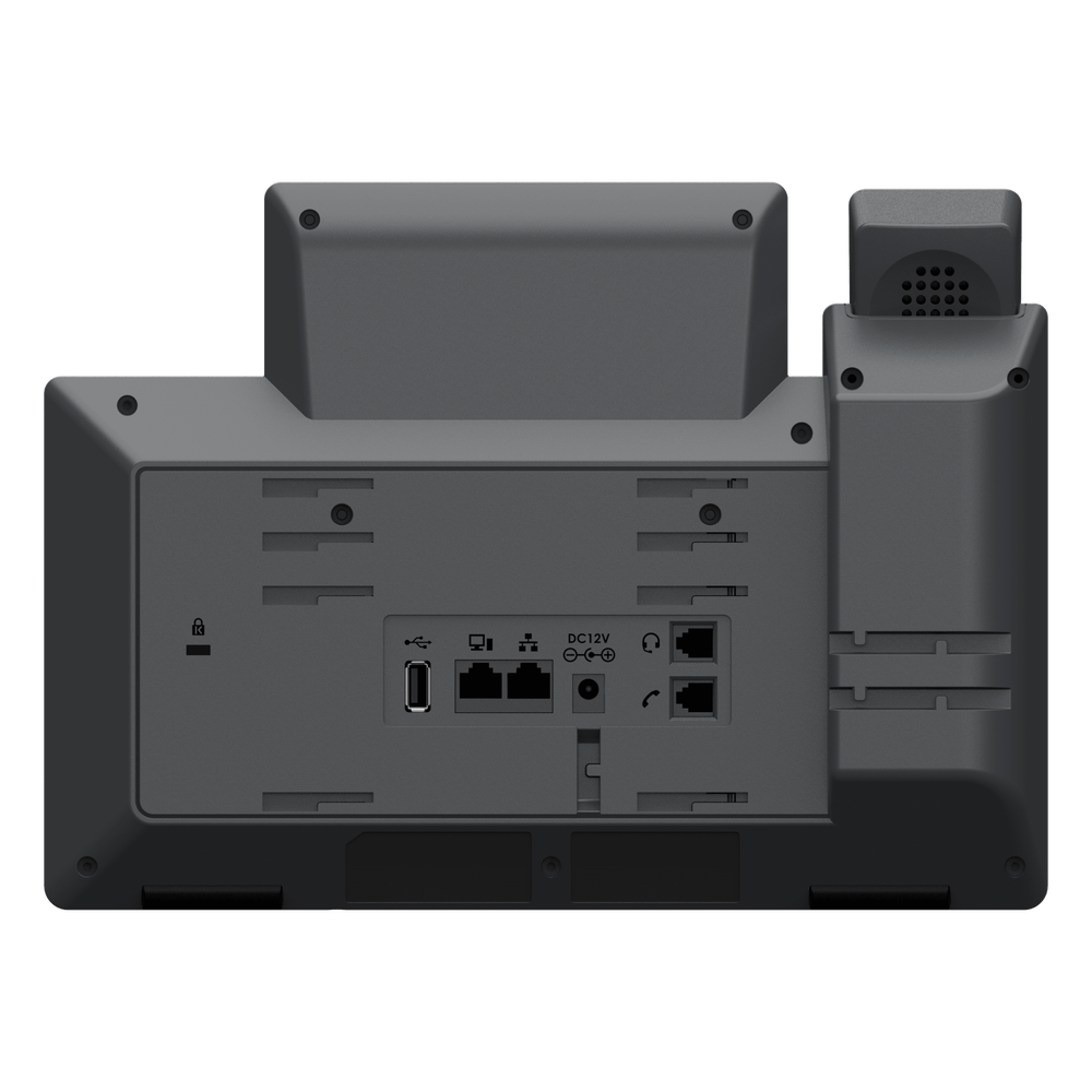 TELÉFONO IP PROFESIONAL DE 12 LÍNEAS / 24 TECLAS DE EXTENSIÓN PROGRAMABLES / WI-FI 6 / POE INTEGRADO / PANTALLA LCD 4.3 PULGADAS / SEGURIDAD DE NIVEL EMPRESARIAL / BLUETOOTH INTEGRADO / COMPATIBLE CON GDMS / AUDIO HD CON NOISE-SHIELD