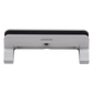 Soporte Vertical para Laptop / Adecuado para escritorio / Anchura Ajustable (12-26mm) / Amplia compatibilidad / Anti-Arañazos / Anti-Deslizante /Ajustable Mediante Tornillos / Color Plata / Aluminio + Silicona