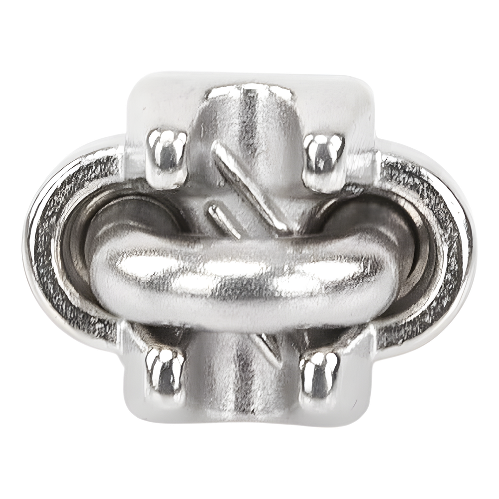 Nudo/ Perro/ Abrazadera Acero Forjado para Cable de 5/16", Acero Inoxidable.
