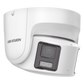 [PROTECCIÓN ACTIVA] Turret IP Panorámica 8 Megapíxel / 2 Lentes 4 mm (180°) / Imagen a Color 24/7 (ColorVu) / PoE / WDR 130° / IP67 / ACUSENSE / Luz Estroboscópica y Alarma Audible / 30 mts Luz Blanca / Micro SD