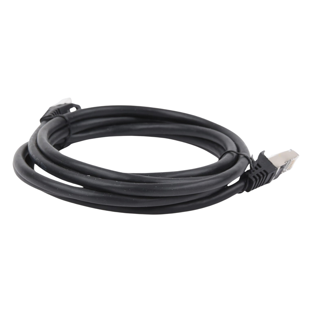 Cable de Parcheo FTP Cat6 - 2.0 Metros (6.56 Pies) - Negro