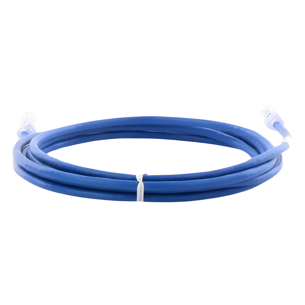 Cable de Parcheo UTP Categoría 6, con Plug Modular en Cada Extremo - 3 Metros (9.84 Pies) - Azul