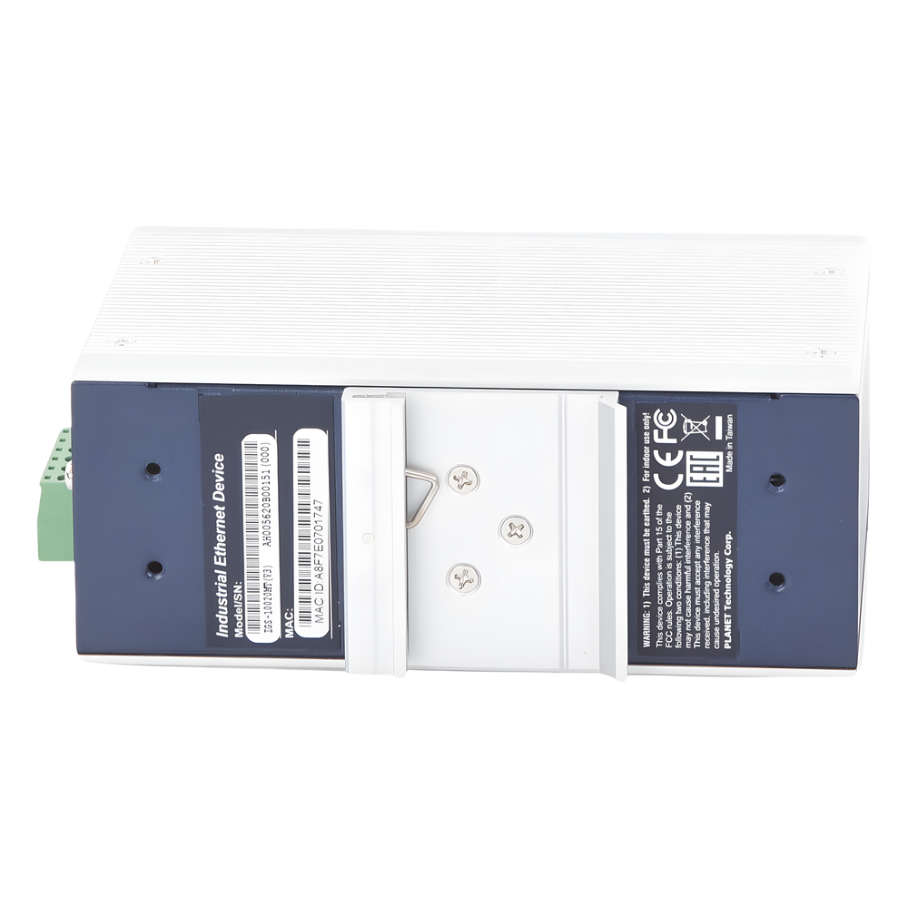 Switch Industrial Administrable Capa 2, 8 Puertos 10/100/1000T, 2 Puertos SFP 1G / 2.5 G BASE X