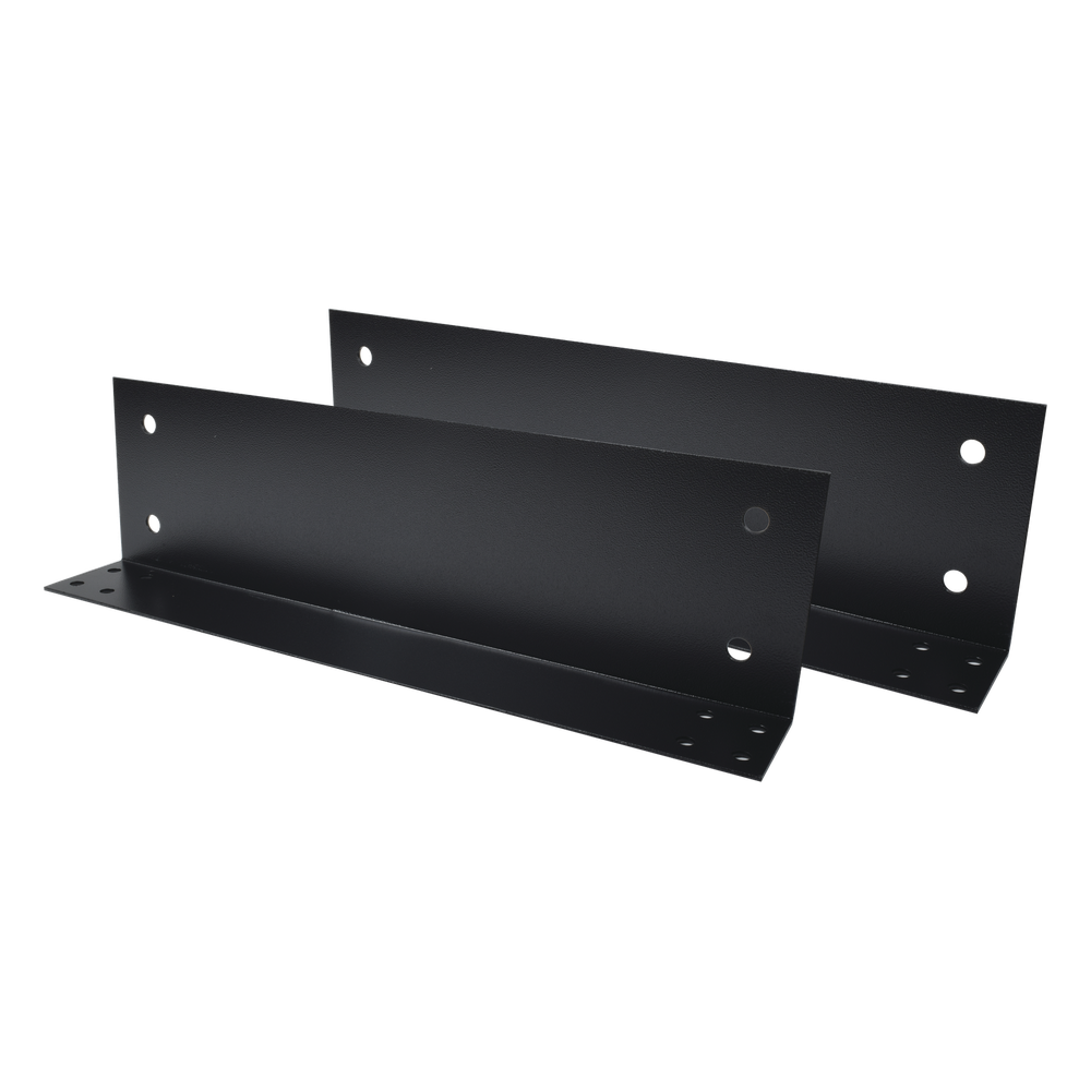 Rack de 2 Postes, Estándar 19", 45 Unidades, Fabricado en Acero, Base "L" para Anclar a Piso.