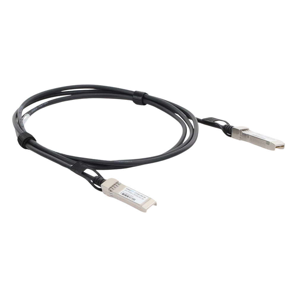 Cable DAC SFP28 de 25 Gbps a 25 Gbps / Passive Direct Attach Copper Twinax Cable / Longitud: 2 metros