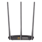 Router N de alta potencia 300 Mbps / 1 Puerto WAN 10/100 / 3 Puertos LAN 10/100 / Chip PA (potencia transmisión 2x) / 3 Antenas de 7 dBi