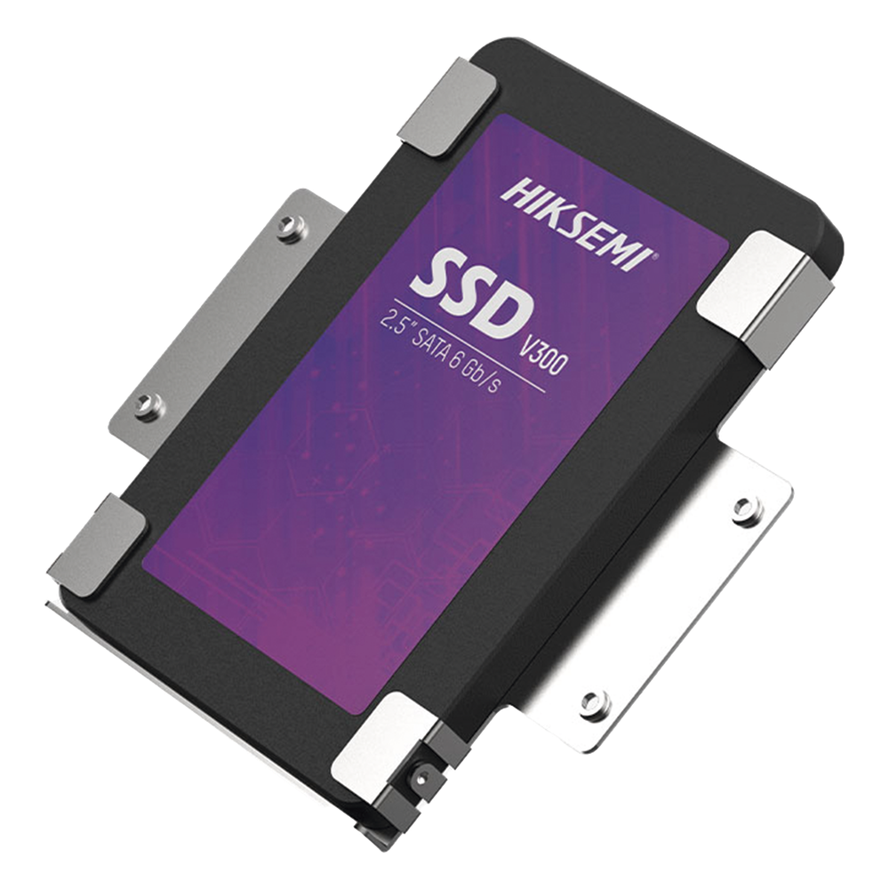 SSD para Videovigilancia / 1 TB / 2.5" / SATA III / Lectura 560 MB/s / Escritura 520 MB/s / Uso 24/7 / Incluye Base