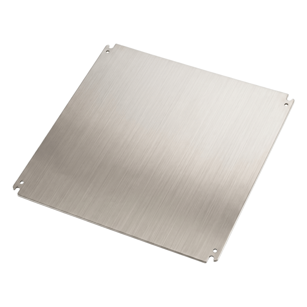Gabinete de Acero Inoxidable 304L ASR IP66 300x200x150 mm (11.8 x 7.9 x 5.9 in) / 2 Cerraduras / Montaje Placa 2 mm