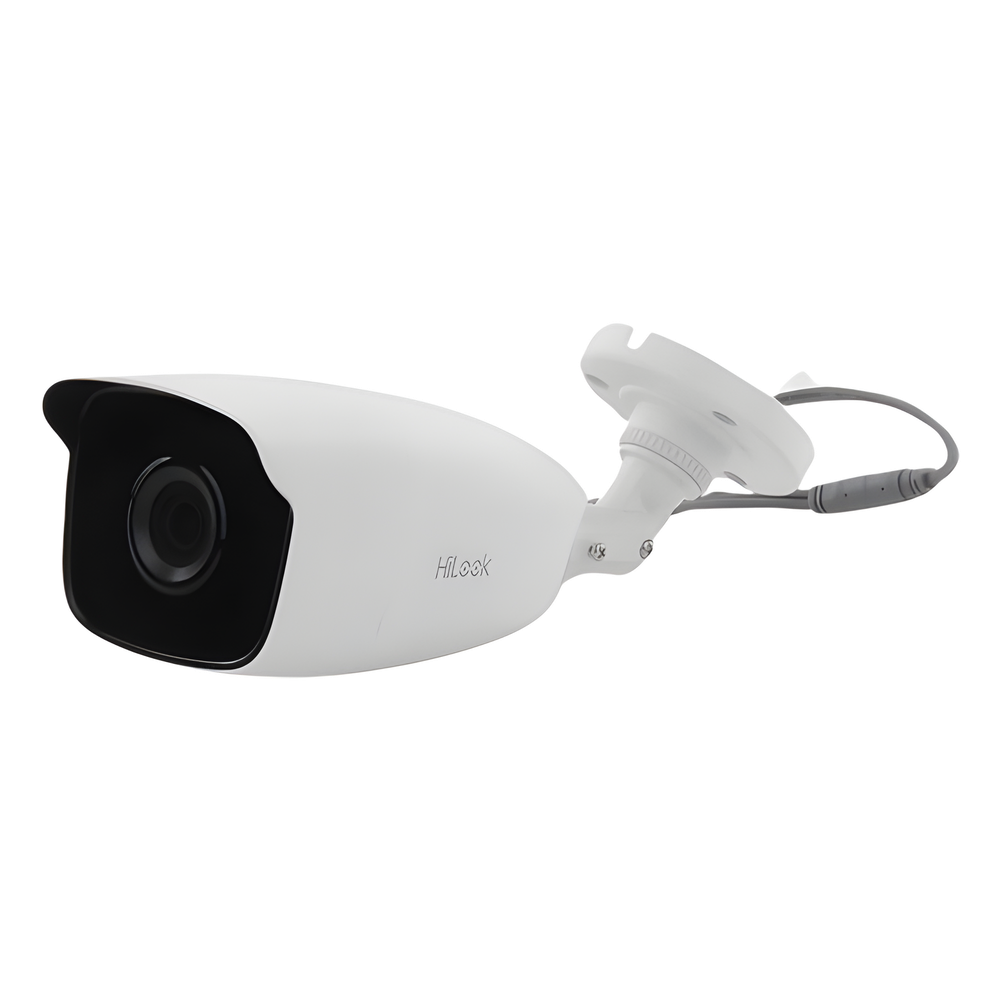 Bala TURBOHD 2 Megapíxeles (1080p) / Gran Angular 103º / Lente 2.8 mm / METAL / IR EXIR Inteligente 40 mts / Exterior IP66 / TVI-AHD-CVI-CVBS / dWDR