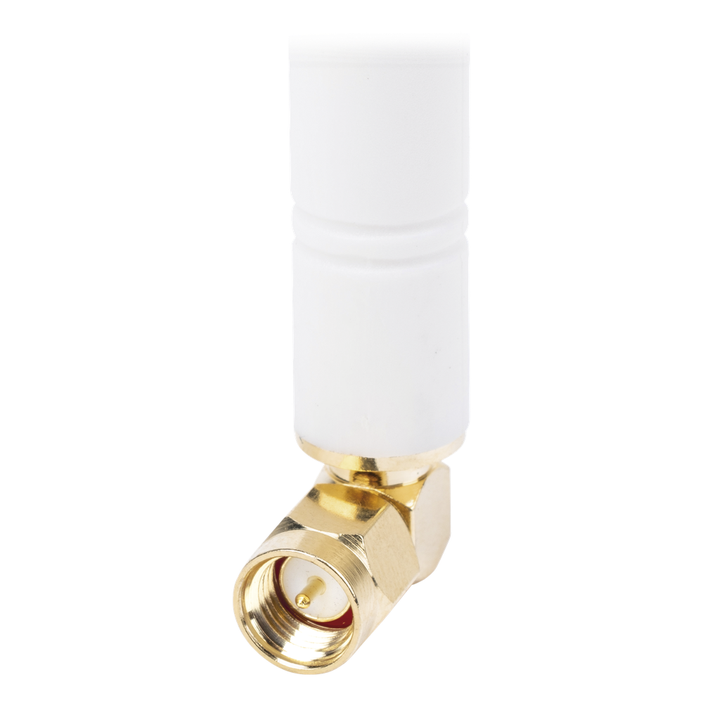 Antena WiFi de Repuesto para Cámaras IP / 3 dBi de Ganancia / Frecuencia 2.4 - 2.5 GHz / Conector Terminal con PIN