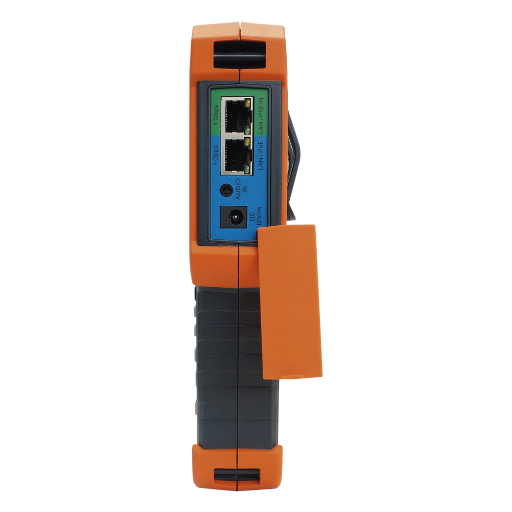 Tester de Video Profesional | Pantalla 4" Touch | Ideal para Cámaras IP/ HD (TVI, CVI, AHD y CVBS) | 4K | H.265/H.264 | PoE | WiFi | Cable Tester | Multímetro Digital | Todo en Uno para tu CCTV.