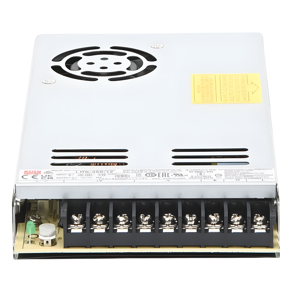Fuente de Poder Industrial Conmutada 350W de Potencia, 12Vcc, 29A
