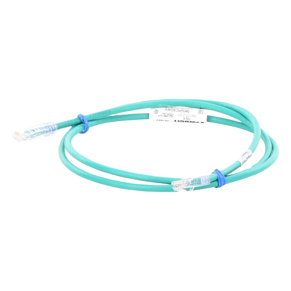 Cable de Parcheo UTP Categoría 6, con Plug Modular en Cada Extremo - 1.5 Metros (4.92 Pies) - Verde