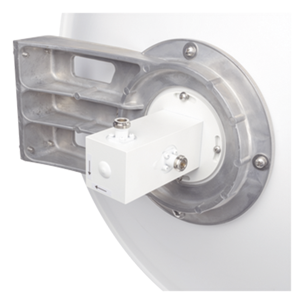 Antena Direccional de alto desempeño, Dimensiones (2 ft), Ganancia de 29 dBi, 4.9-6 GHz, Conectores N-hembra, Fácil instalación, Preensamblada, Montaje incluido