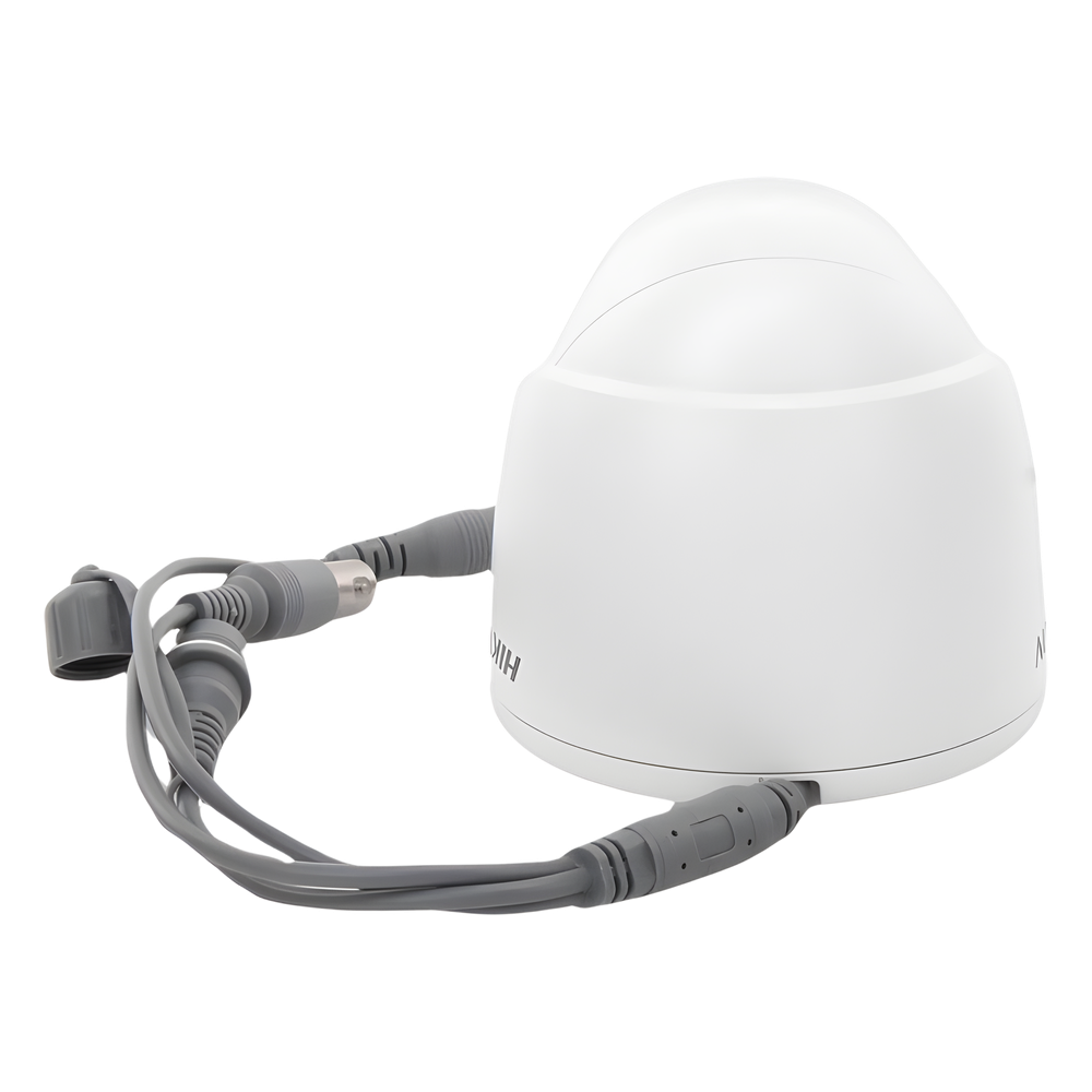 [Dual Light + ColorVu] Turret TURBOHD 3K (5 Megapixel) / Lente 2.8 mm / 30 mts IR + 20 mts Luz Blanca / Gran Angular 104.9° / Exterior IP67 / Micrófono Integrado / dWDR / 4 Tecnologías / Metal