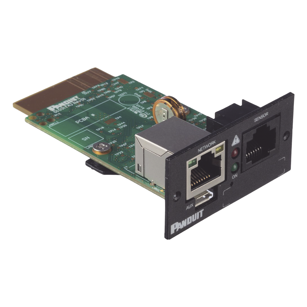 Tarjeta de Red Para Control y Administración Remota, Con Puerto 10/100/1000 BaseT y WiFi, Compatible con UPS de Panduit
