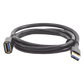 Cable Extensor USB 3.0 / 1 Metro / Macho-Hembra / 5 Gbps / Ultra Durabilidad / Núcleo de cobre estañado 28/22 AWG / Blindaje interior múltiple / Ideal para teclado, mouse , etc.