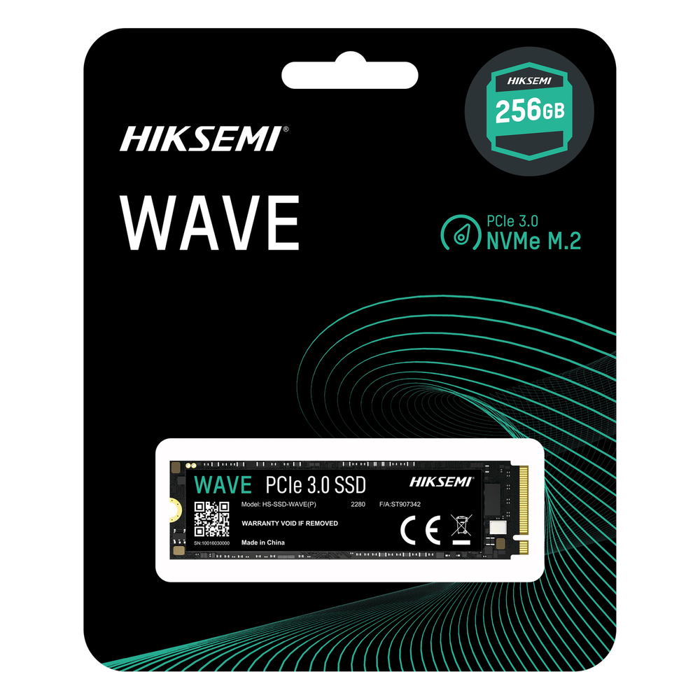 SSD M.2 NVMe PCIe 3.0 / 256 GB / 2280 MB/s Lectura / 1800 MB/s Escritura / 3D NAND / M.2 2280