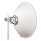 Antena direccional Alto Rendimiento / Parábola profunda para mayor aislamiento al ruido /4 ft / Guía de onda  para radio B5x y C5x / Ganancia de 35 dBi / Soporte de acero inoxidable / Polaridad en 90 ° y 45 ° / Incluye montaje.