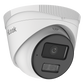 [Dual Light] Turret IP 4 Megapixel  / Lente 2.8 mm / 20 mts IR + 20 mts Luz Blanca / Micrófono Integrado / ACUSENSE Lite / Exterior IP67 / PoE / dWDR / H.265+ / ONVIF