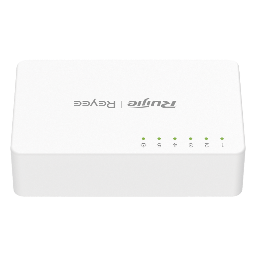 Switch no administrable, Visible en la Topología de la Nube, 5 puertos 10/100 Mbps