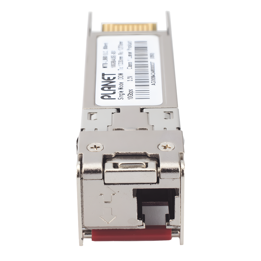 Transceptor WDM mini-Gbic SFP+ 10G LC TX:1330nm RX:1270nm para fibra Mono Modo 60 Km, Requiere MTB-LA60