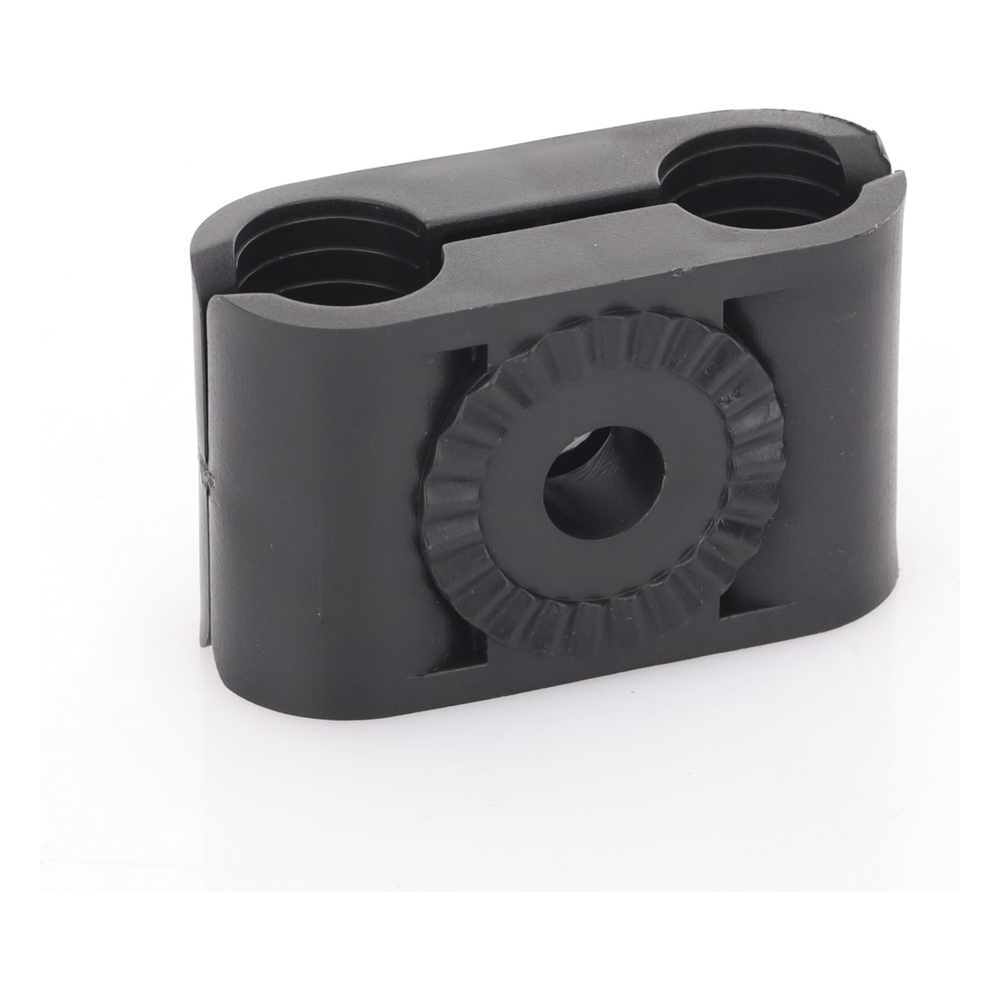 Paquete de 10 Sujetadores Plasticos Para Cable Coaxial de 1/2"