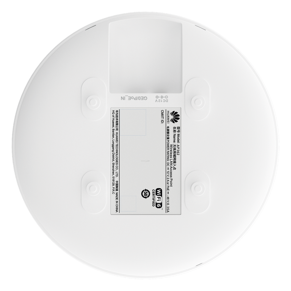 Punto de Acceso eKit Wi-Fi 6 para techo o pared /  1.775 Gbps / MU-MIMO 2x2 (2.4GHz y 5GHz) / Smart Antenna 20% más cobertura / Hasta 128 clientes / Libre de licenciamiento