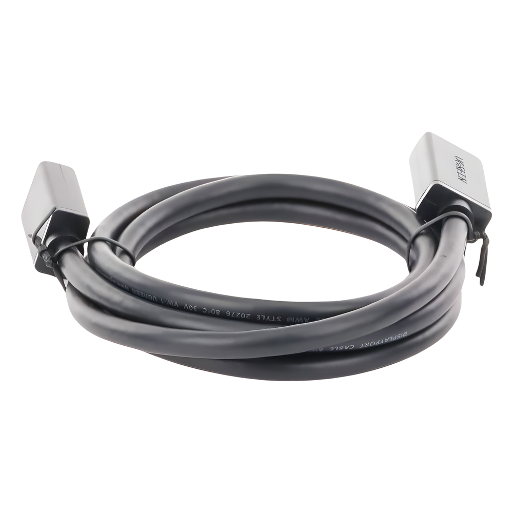 Cable DP Macho a HDMI Macho / Longitud 1.50 Metros (4.92 Pies) / Soporta 4K@30Hz / Soporta 3D / Cobre EstaÑado 28AWG / Blindaje Interno MÚltiple / TransmisiÓn Unidireccional / BotÓn de LiberaciÓn / Chip de Última GeneraciÓn