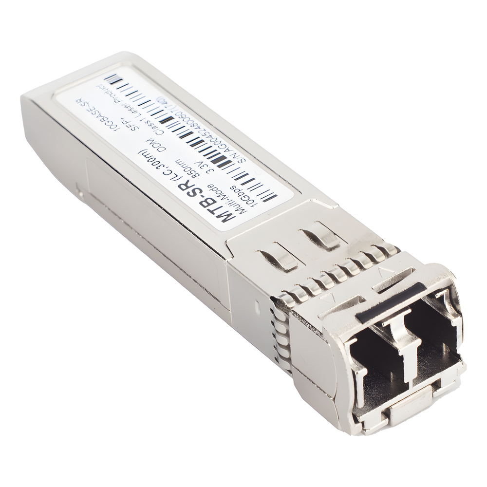 Transceptor mini-GBIC SFP+ 10G LC Duplex para fibra multimodo 300 m