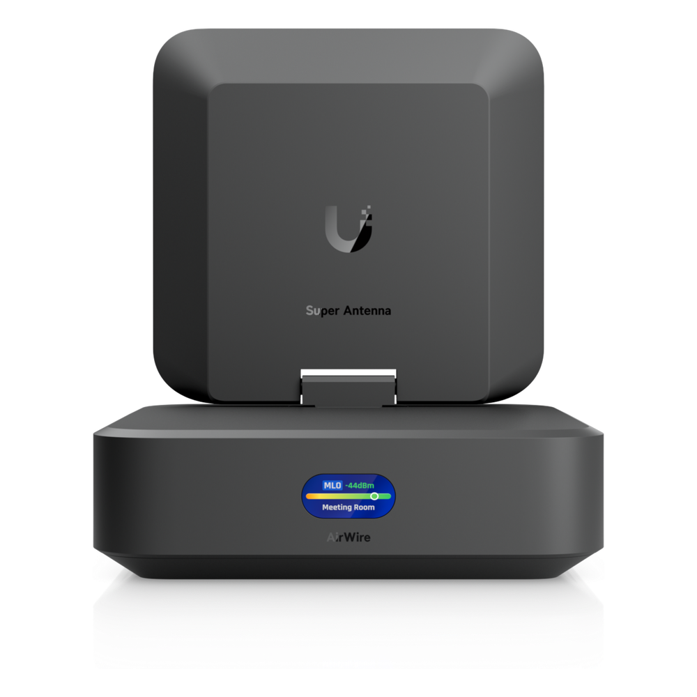 Ubiquiti UniFi AirWire - Adaptador Cliente WiFi 7, Doble Banda 5/6 GHz, MIMO 2x2, Hasta 5.8 Gbps, STR MLO