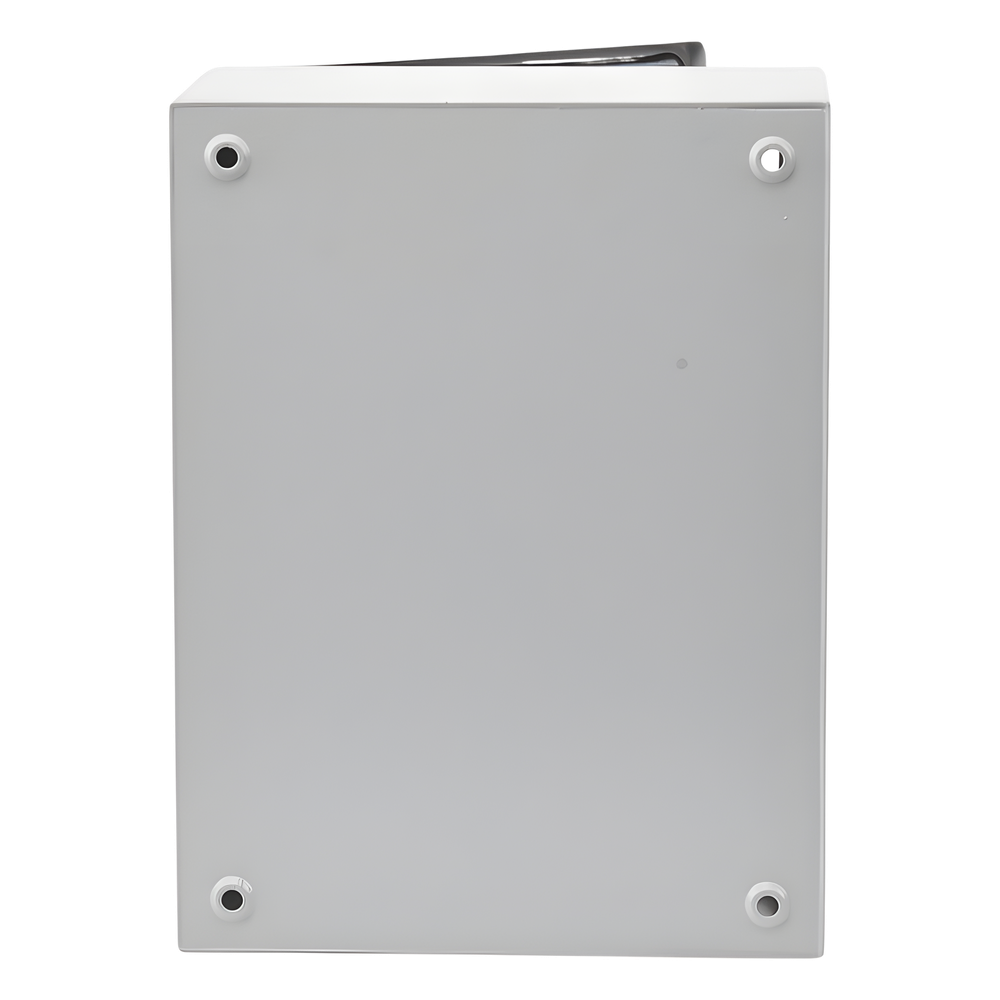 Gabinete de Acero, Nema 4 -IP 66 de 30 x 40 x 20 cm con Platina y certificado UL.