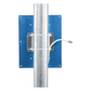 Antena Tipo Panel de Montaje en Pared, Multibanda 700-960 MHZ/ 1710-2170 MHz, 75 Ohm, conector F hembra.