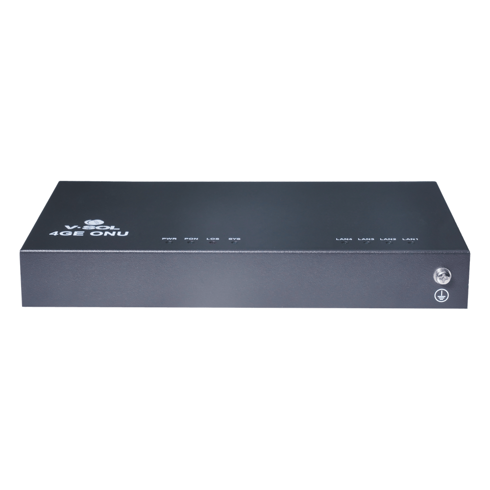ONU Dual EPON/GPON / 4 Puertos PoE 802.3af/at Gigabit / 1 Puerto SC/UPC