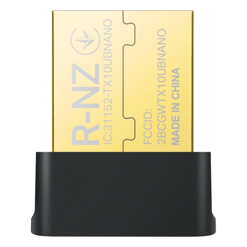 Adaptador USB Nano Wi-Fi 6 / Dual Band 600 Mbps en 5 GHz / 287 Mbps en 2.4 GHz / Bluetooth 5.3 BLE / WPA3 / Driver Pre-Cargado / 802.11ax