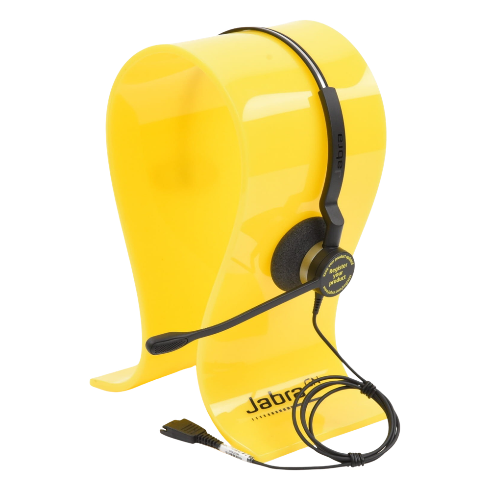 Diadema / Auricular Jabra Biz 2300 Mono / QD / Ultra Resistente / Brazo 360° / Contact Center (2303-820-105)