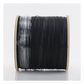 Carrete de 2 km de Fibra Óptica Drop Plana, Interior/Exterior G.657A2 Monomodo de 2 Hilos (Bifibra), Dieléctrica, Forro Negro, (No Soporta Conectores Mecánicos)