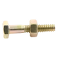 Paquete de 6 tornillos grado 5 y tuercas tropicalizadas 1/4 x 1-1/4". Para STZ30/SCZ30/SCZ30P.