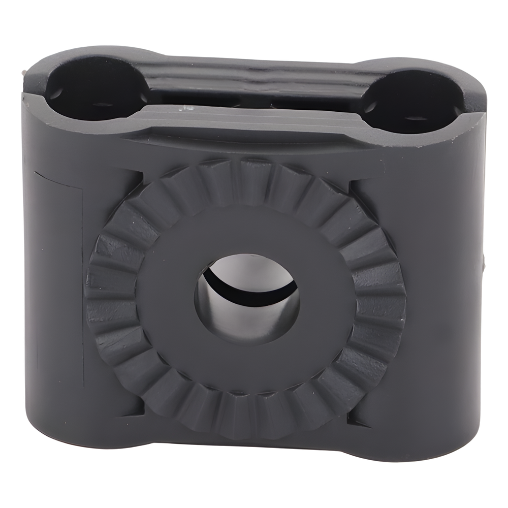 Paquete de 10 Sujetadores Plasticos Para Cable Coaxial de 3/8"
