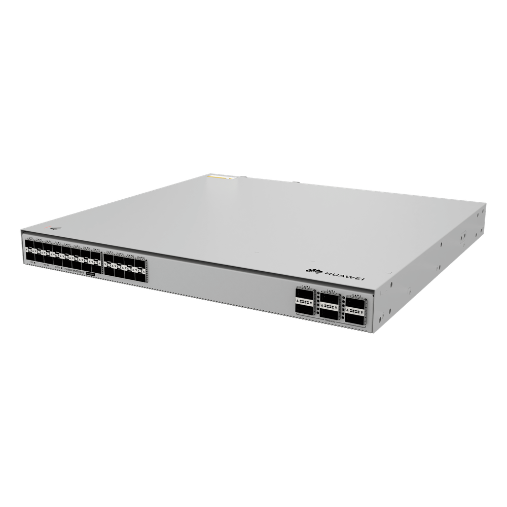 Switch 10GE Core / 24 Puertos 10GE SFP+ / 6 Puertos 100GE QSFP28 / Switching 1680 Gbps / Forwarding 1250 Mpps / iStack / Gestión Cloud / SME