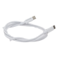 Cable USB-C a USB-C / 1 Metro (3.28 Pies) / Ideal para Celulares Android / Carga Rápida 3 Amp / Carga y Sincronización de Datos / 480 Mbps / 60 Watts