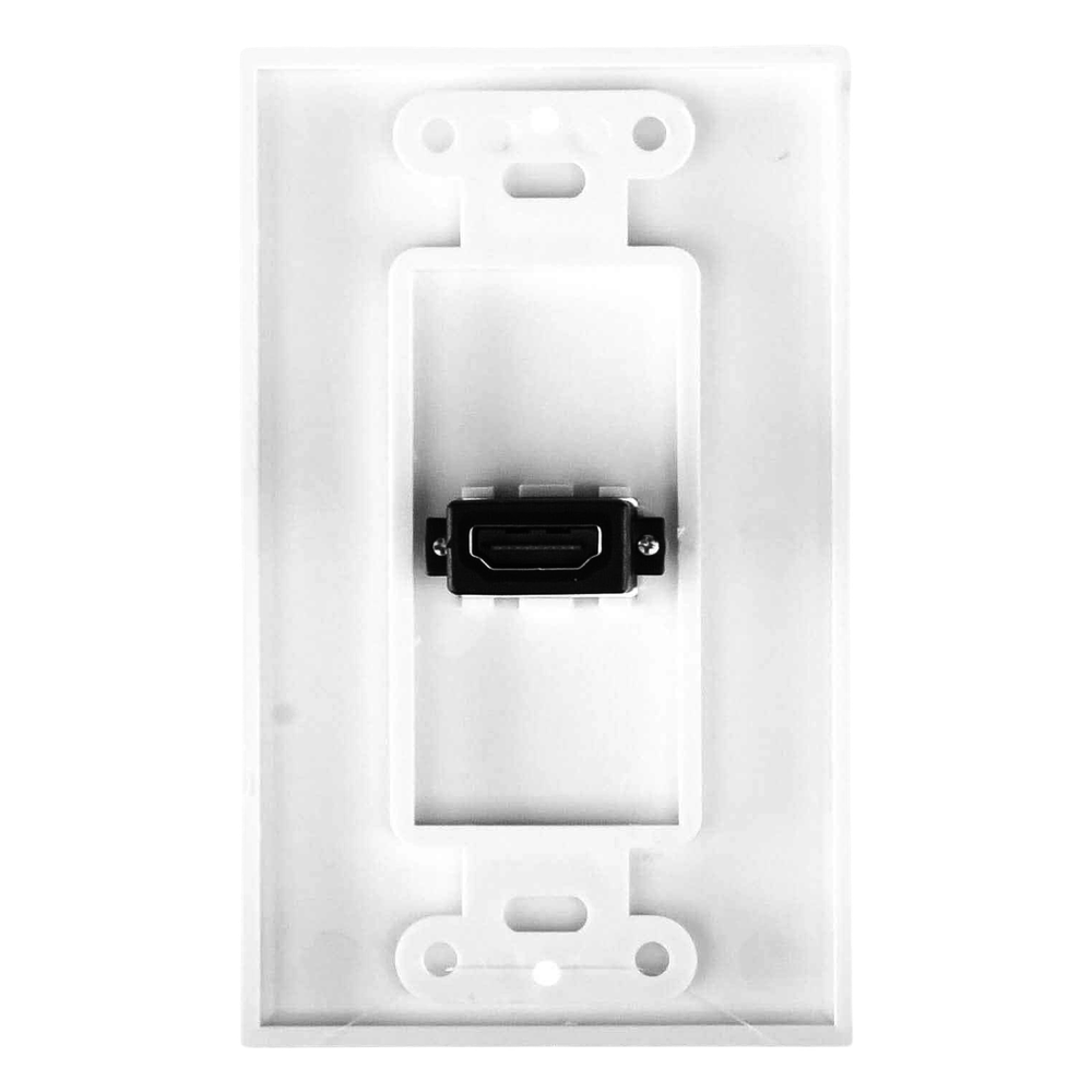 Placa de Pared 1 Puerto HDMI Hembra a Hembra