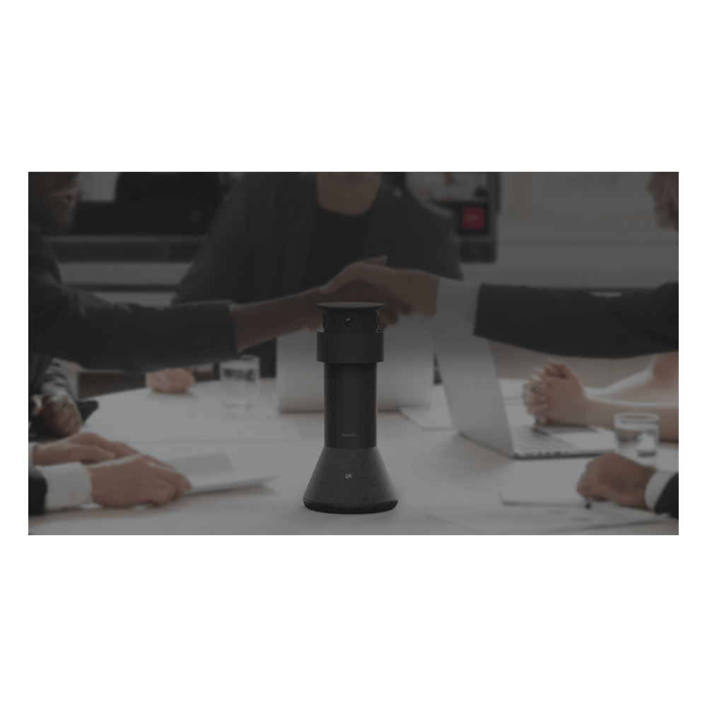 Camara de Videoconferencia MTower de Yealink con Triple Cámara 4K y Audio Inteligente 360°