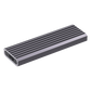 Carcasa para SSD M.2 NVMe / USB 3.2 Gen2 Type-C / 10 Gbps / Soporta 2230 2242 2260 2280 / Aleación de Aluminio / Disipación Térmica