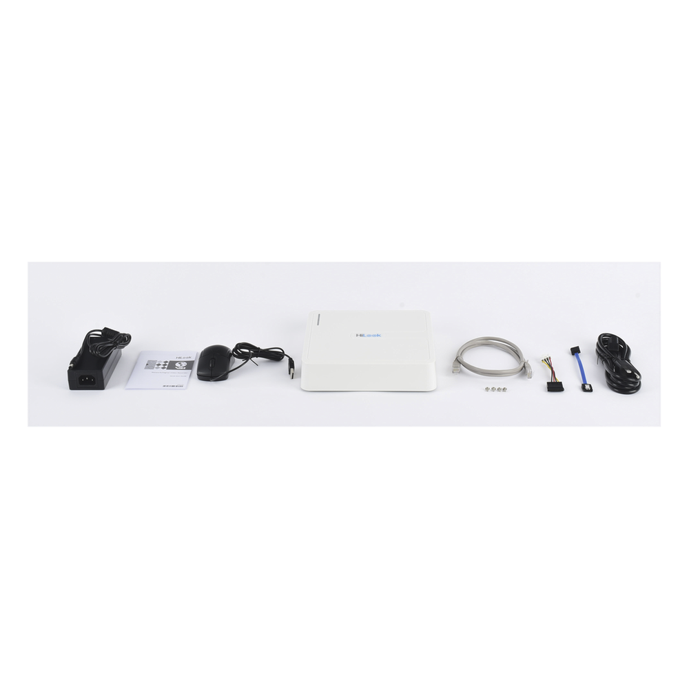 NVR 4 Megapixel (Compatibles con Cámaras AcuSense) / 4 Canales IP / 4 Puertos PoE+ / 1 Bahía de Disco Duro / Salida en Full HD